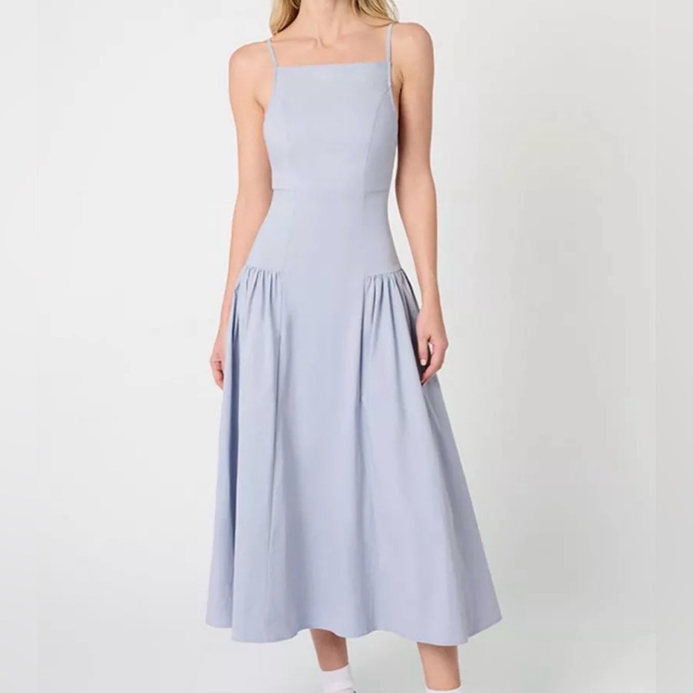 WeWoreWhat Midi Drop Waist Dress